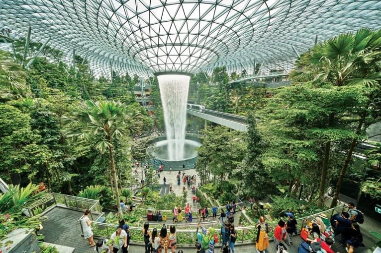 Singapore's new Jewel Changi Airport, hosts the World's Tallest